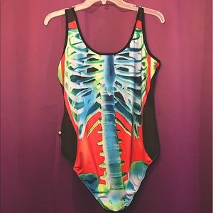 Adidas Originals Rita Ora Skeleton Bodysuit